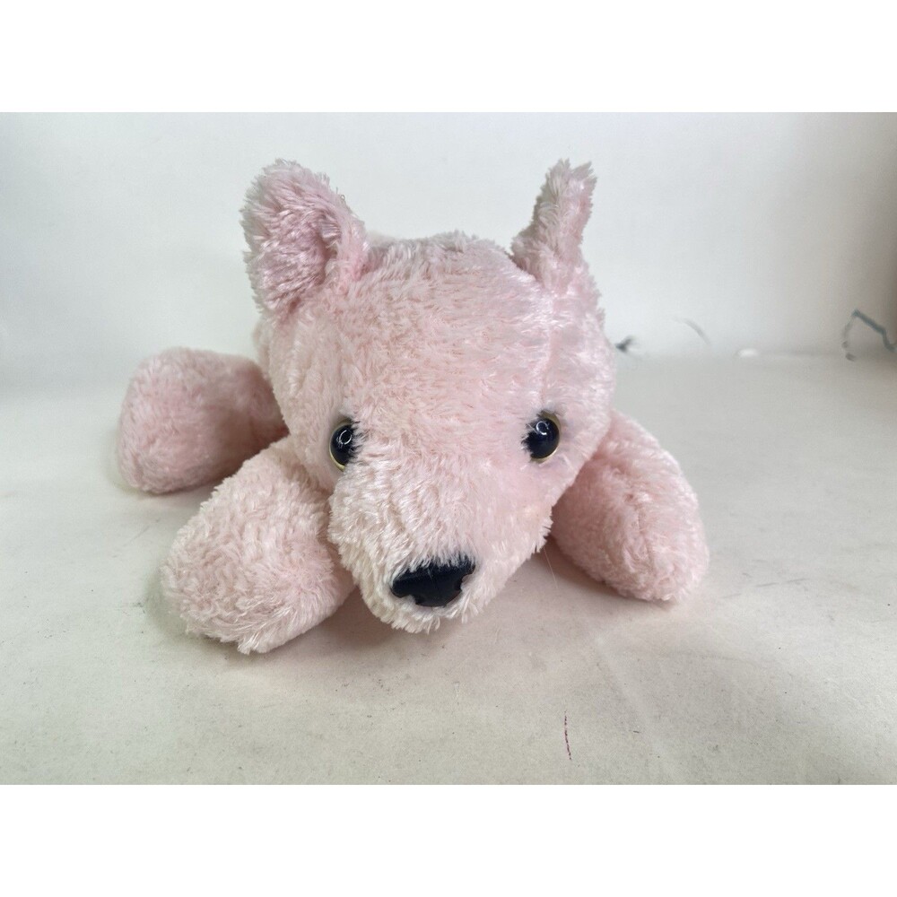 Vintage Chosun Cat Kitty Pink Floppy Plush Stuffed Animal Toy RARE